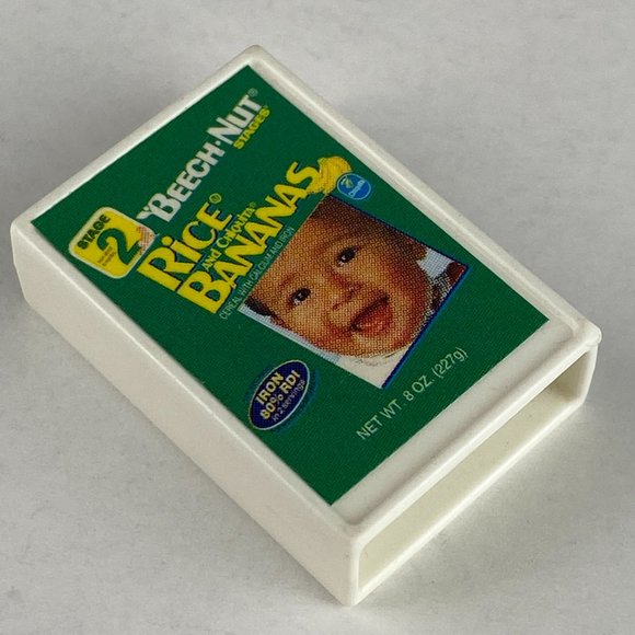 Barbie Beechnut Rice Bananas Stage 2 Cereal Pretend Play Baby Food For Kids Pla… - Picture 2 of 6